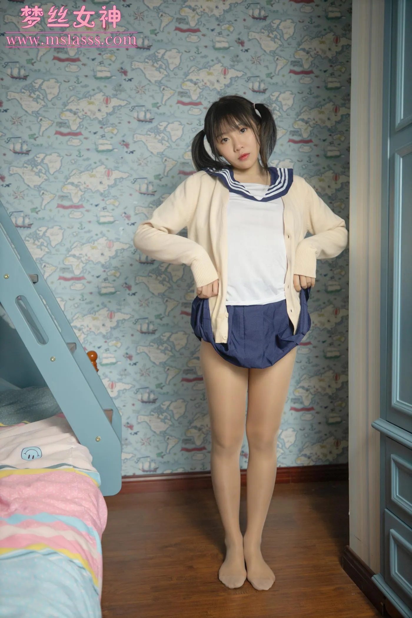 [MSLASS梦丝女神] 2021.02.27 NO.140 小奶喵 丝丝 [49P]插图4